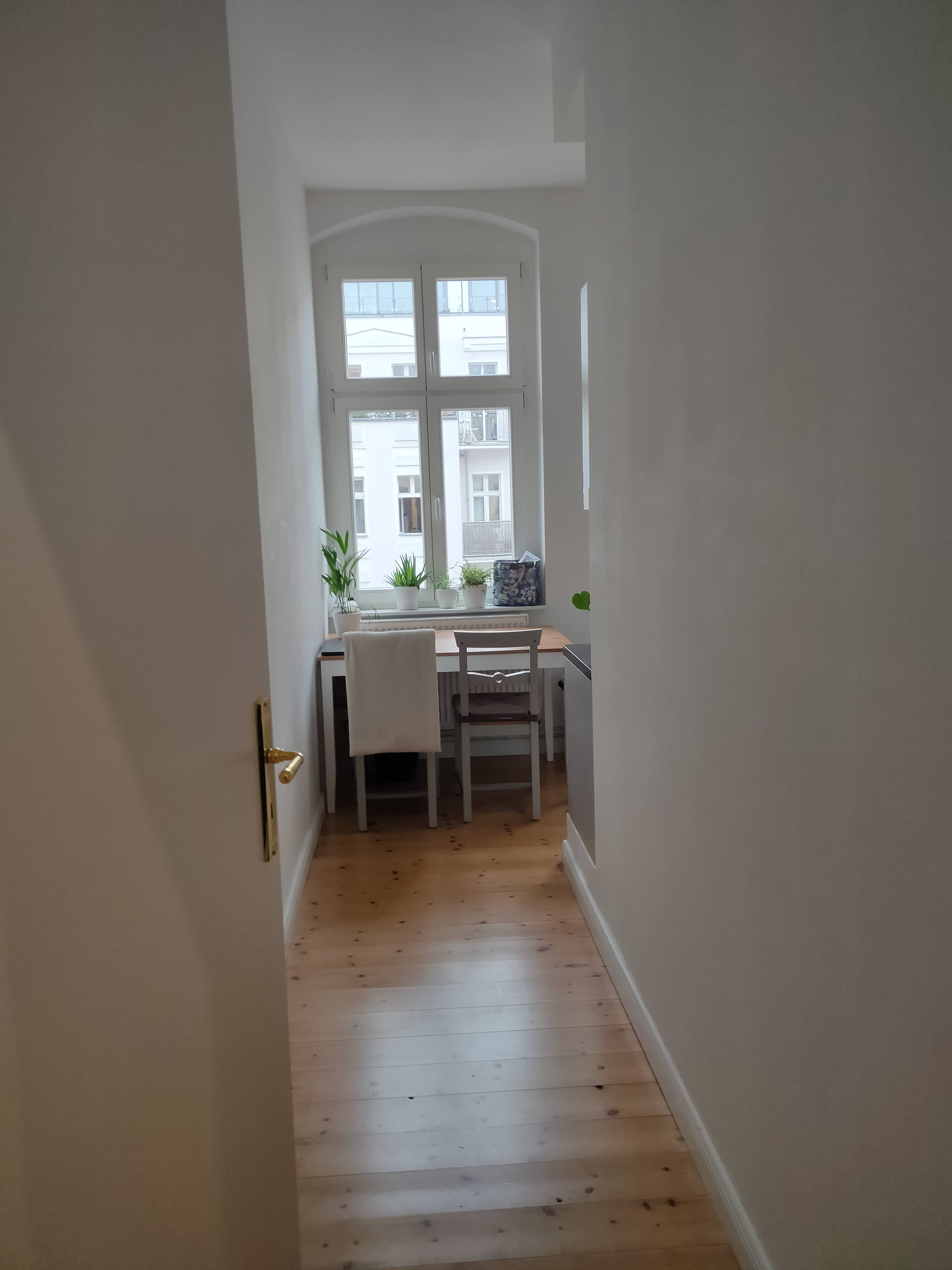 Blick durch den Flur